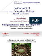 The Concept of E-Collaboration Culture: Model & Experiences