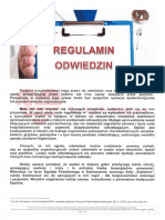 Regulamin Odwiedzin