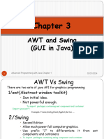 Chapter 3 GUI in Java