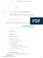 Contenido - ARSOLAR - Cursos Online de Energía Solar