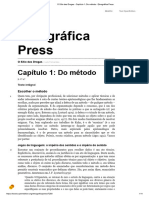 O Sítio Das Drogas - Capítulo 1: Do Método