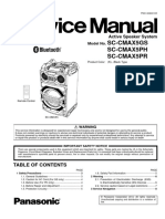 Panasonic Sc Cmax5gs Sc Cmax5ph Sc Cmax5pr