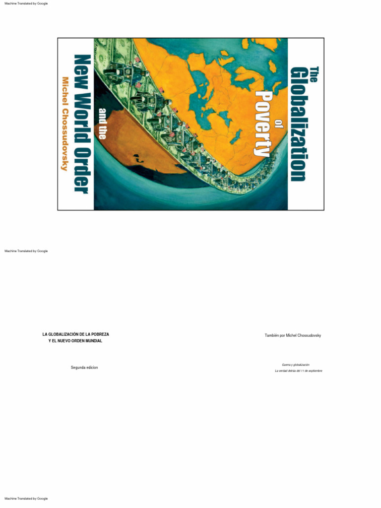 The Globalization of Poverty and The New World Order 2nd Edition ...
