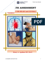 Week 8 - Assessing The Heart and Central Vessels Activities