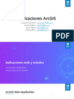 Sesión 2 - Aplicaciones ArcGIS