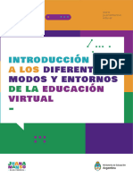 JM1 - Introduccion A Los Diferentes Modos y Entornos de La Educación Virtual