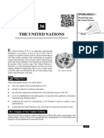 The United Nations: Optional Module - 1