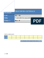 PG - 01 - Controlul Documentelor