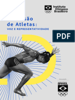 Instituto Olimpico Brasileiro - Folder - Curso Comissao de Atletas - Voz e Representatividade