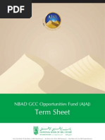 Term Sheet: NBAD GCC Opportunities Fund (AJAJ)