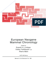 1989 European Neogene Mammal Chronology