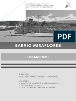 Miraflores - Propuesta Urbanistica