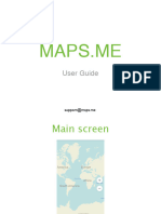 MAPS ME User Guide