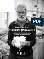 Rab Sleeping Bag - Technical Manual