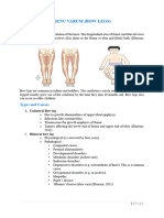 Bow Leg - Assignment