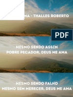 Deus Me Ama - Thalles Roberto