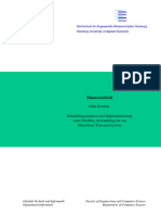 Schedulingsynthese Und Implementierung Einer FlexRay Anwendung Fuer Ein Fahrerloses Transportsystem