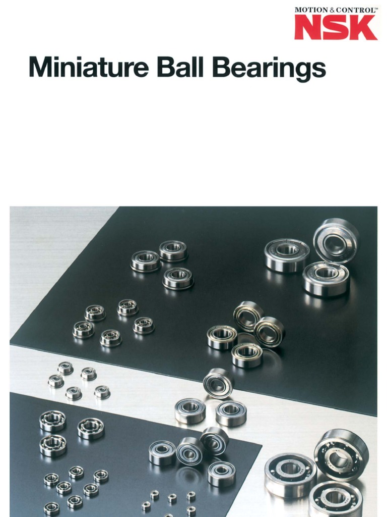 NSK BearingsGeneral Catalogs PDF Bearing (Mechanical) Friction