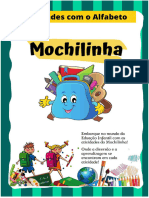 MOCHILINHA-Atividades Com o Alfabeto
