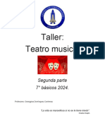 Taller Teatro Musical Septimos 2024 CLC