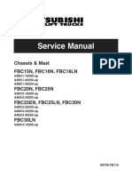 Service Manual: Chassis & Mast FBC15N, FBC18N, FBC18LN
