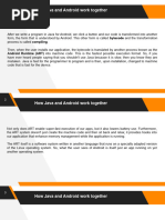 How Java and Android Work Together