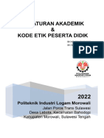 Peraturan Akademik Dan Kode Etik Peserta Didik 2022