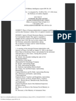 US Military Intelligence Report EW-Pa 128