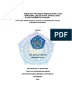 Fijri Dwi, Evaluasi Sistem Dan Prosedur Pemungutan Pajak