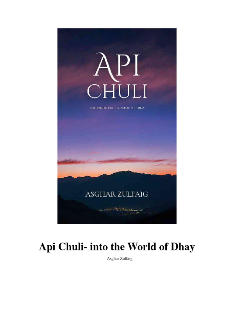 Api Chuli - Into The World of Dhay - R - 1 - 20240127230031 | PDF | Ali