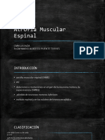 Atrofia Muscular Espinal: CMN La Raza R1Gm Mario Alberto Puente Torres