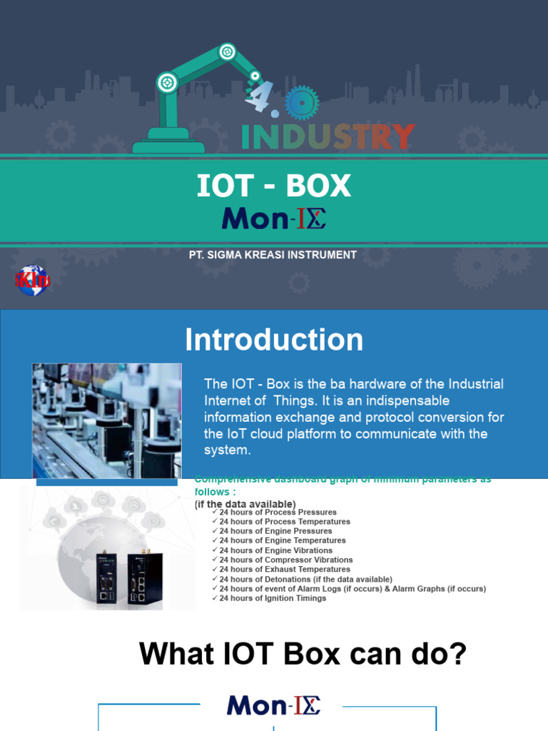 IoT Box Overview by PT Sigma Kreasi | PDF | Internet Of Things ...