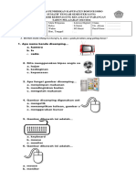 Soal Literasi Digital Kelas 1 SD