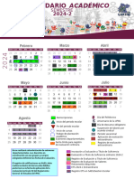 Calendario Academico UPIIG2024