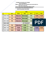 Jadwal Pai Kelas 1 2023