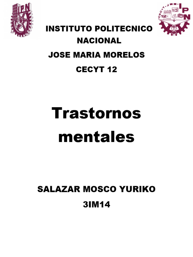 Tmcc pdf trastorno mental mente