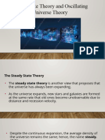 Steady State Theory and Oscillating Universe Theory