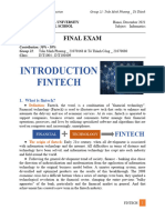 Group 21 - INTRODUCTION FINTECH