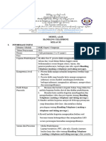 MODUL AJAR Handling Telephone