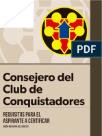 Certificación de Consejero De. Clubes