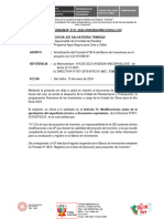 Documento de sustento de modificación para la aprobación de consistencia presupuestaria de la obra "MEJORAMIENTO Y AMPLIACION DE LOS SISTEMAS DE AGUA POTABLE Y ALCANTARILLADO DE LOS SECTORES 361, 362, 363, 364, 365, 384, 385, 386, 387 Y 388 DISTRITO DE PUENTE PIEDRA - PROVINCIA DE LIMA - DEPARTAMENTO DE LIMA"
