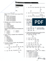 Latihan Soal Alkohol & Alkoksi Alkana Kelas XII