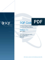 SQF Code Ed 7.1 4 29 13