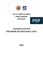 Laporan Aktiviti - Program Sayangi BT - 2023