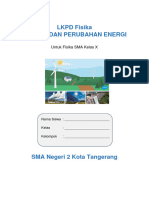 LKPD Bentuk Dan Perubahan Energi