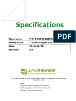 7.5inch E-Paper B V2 Specification