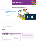 English Plus 1 Practice Kit Grammar Present Simple Questions