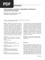 Characterizing Connectivity Relationships in Freshwaters Using Patch-Based Graphs