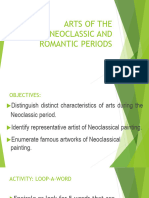 Arts of The Neoclassic and Romantic Periods 1