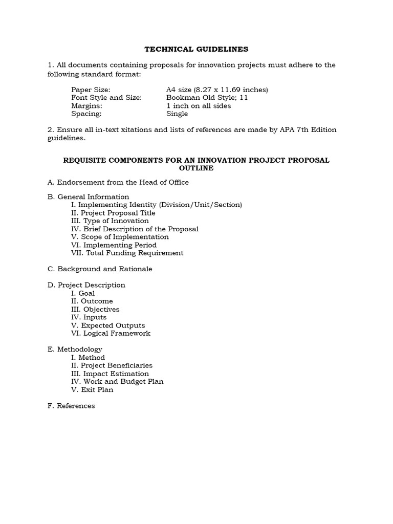Latest Innovation Format As Per RM No. 408 S. 2023 1 | PDF | Reading ...